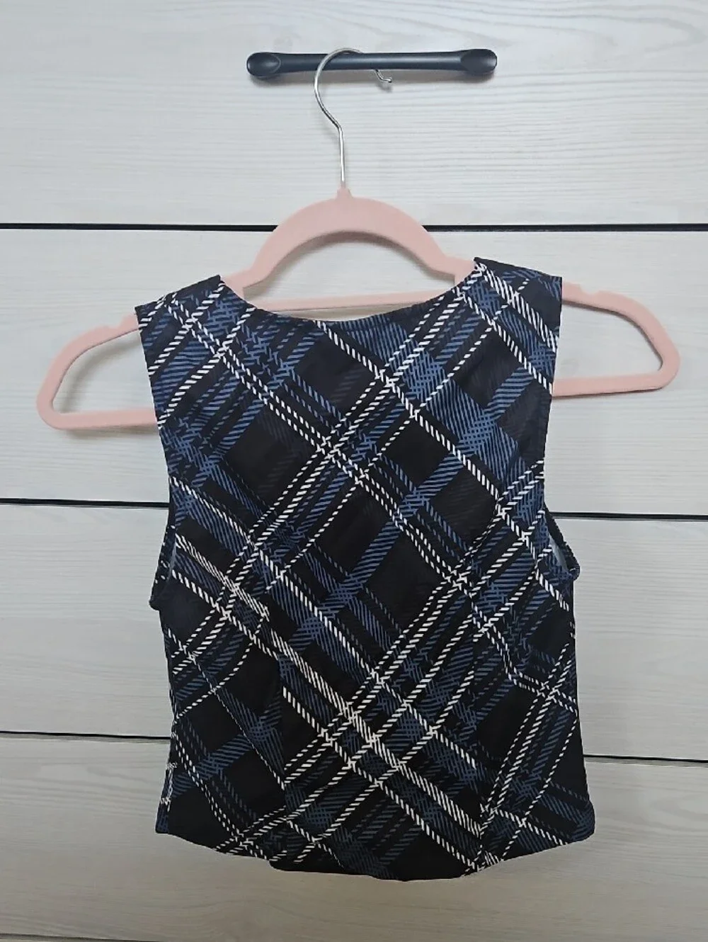 HARRY POTTER X SHEIN Ravenclaw Sleeveless Backless Halter Top And Skirt Set